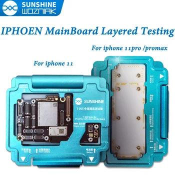 

SUNSHINE MainBoard Layered Testing Frame For IPhone11 11 PRO MAX PCB Welding Platform Motherboard Test Repair Fixture