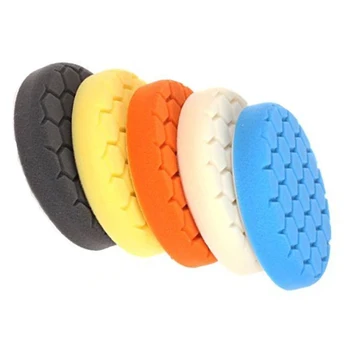 

5pcs 6 Inch 150mm Hex Logic Polishing Pad for Car Polisher Pack of