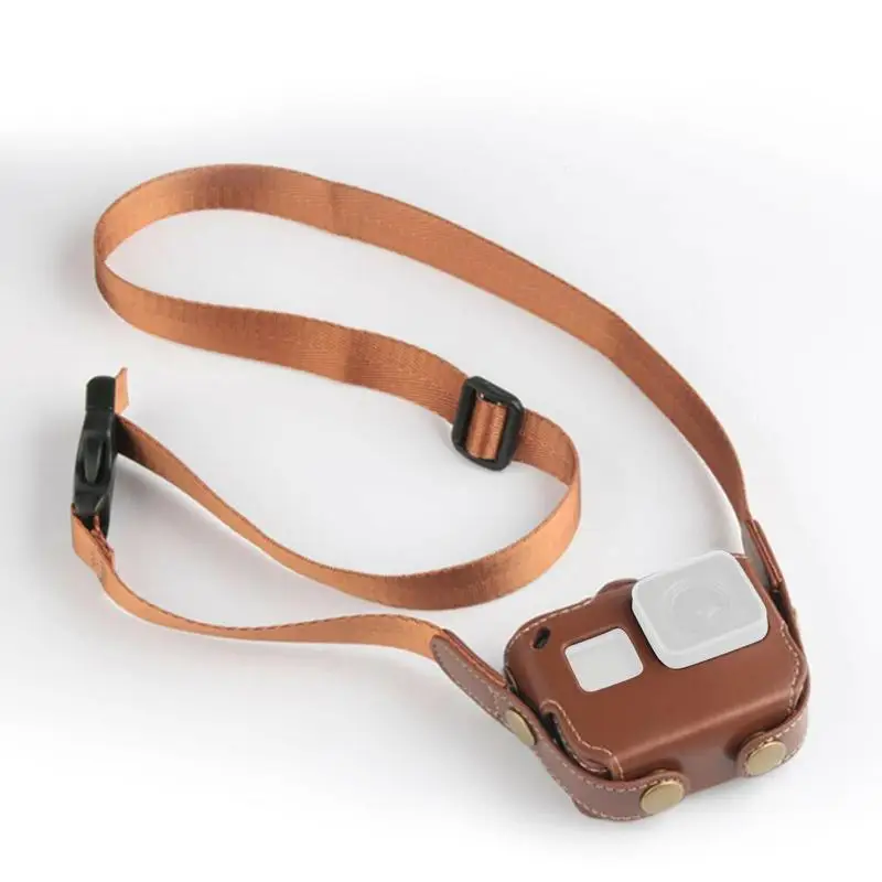 Gopro Hero5/6 Мини голая металлическая сумка для камеры Многофункциональная Кожаная Сумка Набор для камеры Спортивная M0A8