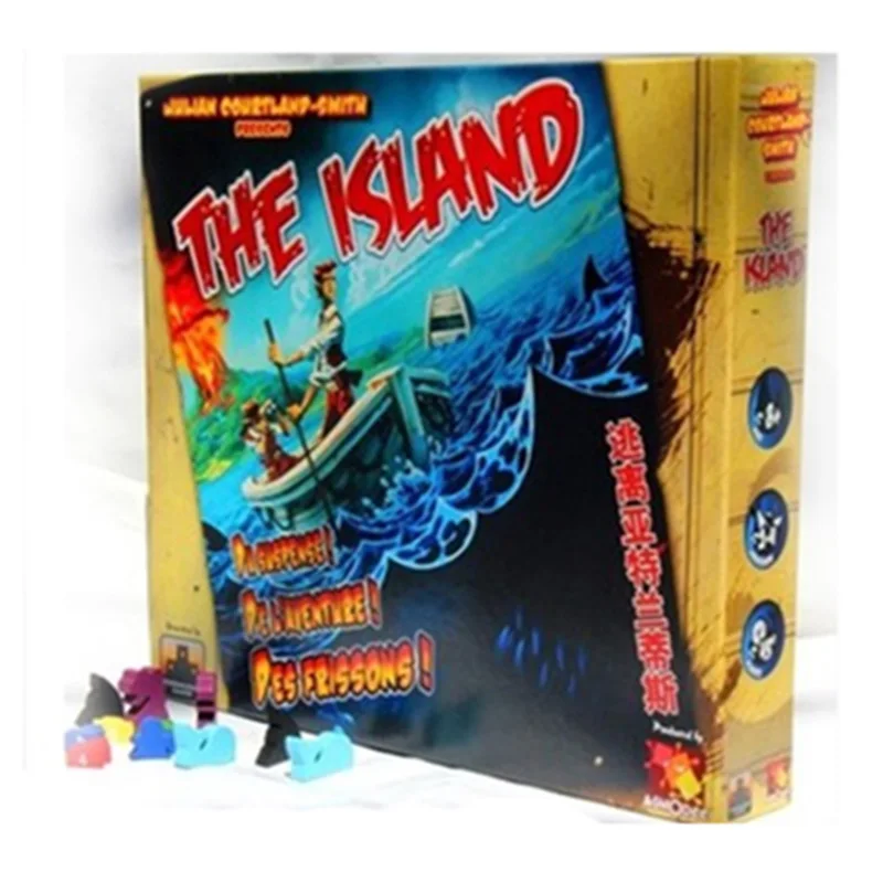 

High Quality Survive: Escape from Atlantis! Board Game 2-4 Players to Play Family/Party/ Friends Funny Survive Cards Game