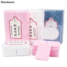 

180/540 Pcs Cotton Gel Nail Polish Remover Lint-free Napkin Wipes Cleaner Paper Pads Nails Art Cleaning For Manicure Tools
