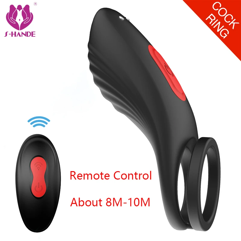Penis Ring Male Vibrator Clitoris Stimulation Delayed Ejaculation Sex Toy Couple Adult Products | Красота и здоровье