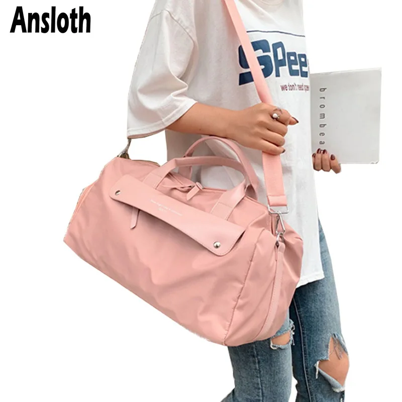 Luggage Bag Travel-Handbag Fitness-Bag Women Sport-Shoulder-Bag Large-Capacity Ladies