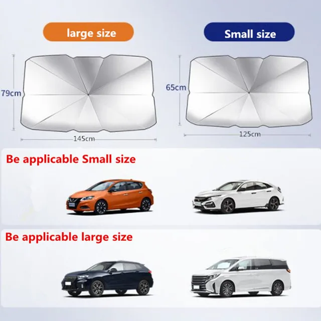 Automotive Interior Auto Sonnenschirm Auto Windschutzscheibe Abdeckung Uv  Schutz Sonnenschutz Vorne Fenster Innen Schutz - Windshield Sunshades -  AliExpress