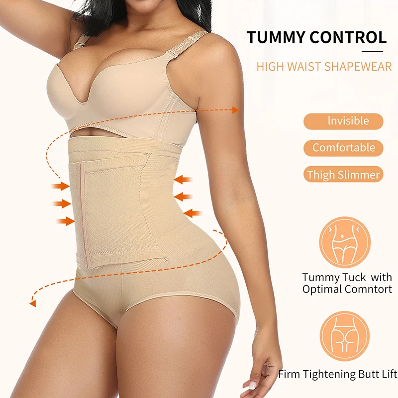 Body Shaper Hi Waist Shapewear Hold 