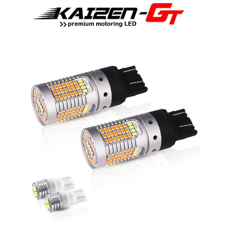 Details about / Rear Signal T20 7443 7444 Amber White Switchback SMD LED M1 For Ford MA