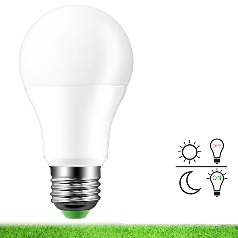 

B22 E27 Sensor Bulb Dusk Dawn Sensor Lamp For Home Lighting Light Bulb Day Night Light Motion Led Bulbs Tubes