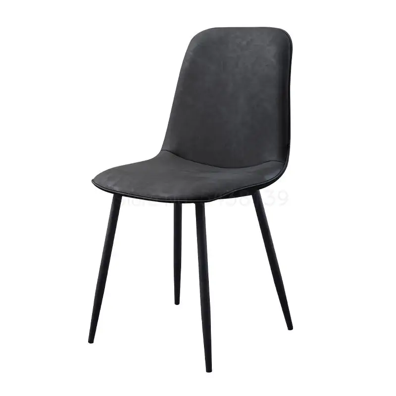 Nordic Restaurant Home Dining Chair Back Desk Net Red Modern Simple Leisure Makeup Light Luxury Negotiation Stool |