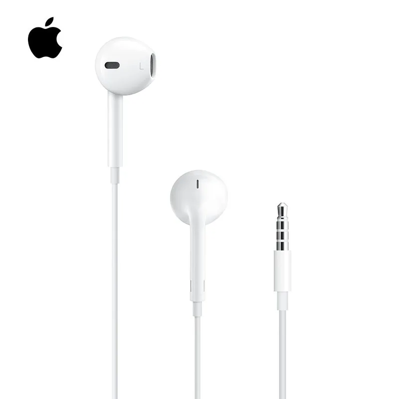 Apple EarPods с 3,5 мм разъем для наушников | Apple наушники для телефонов стерео наушники в ухо с микрофоном для iPhone iPad - Цвет: Наушники с разъемом 3,5 мм для наушников