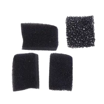 

4 Pcs Wound Scar Black Blood Professional Special Effect Sponge Makeup Sponge Stipple Sponge for Cosplay Halloween Painting Make