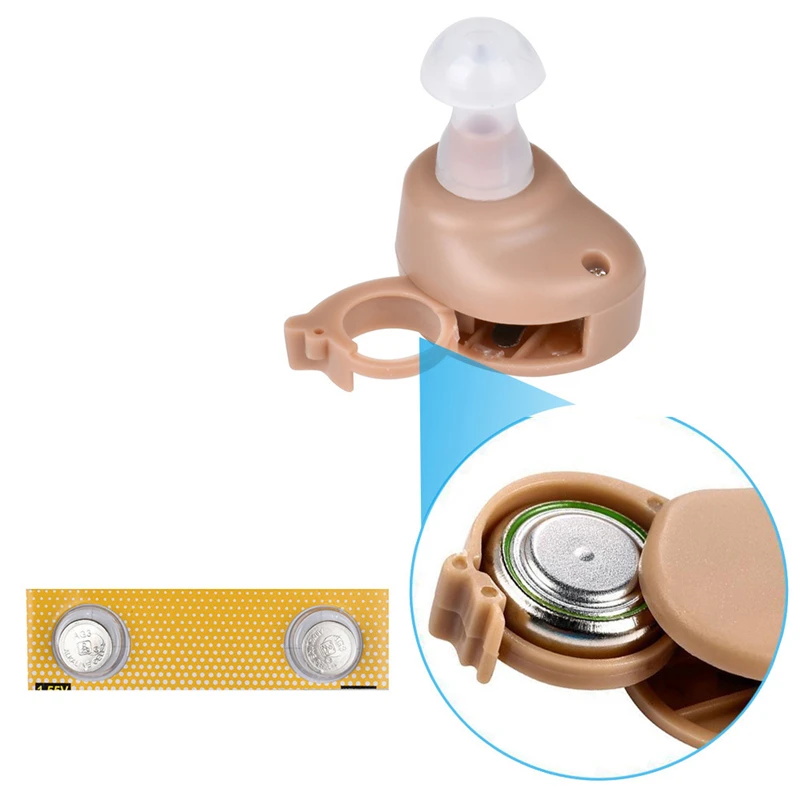 Wireless Hearing Aids Sound Amplifier Adjustable Ear Hearing Amplifier Aid Mini Hearing Aid digital Ear Care for the elderly  (4)