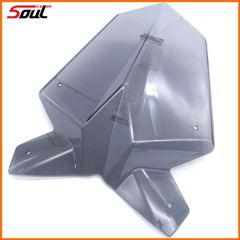 Double Bubble Windscreen For KTM 1290 SuperDuke R (2017-2019) – Motorcycle Windshield, Black