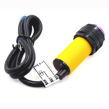 Smart Car Robot E18-D80NK Sensore fotoelettrico per evitare ostacoli a infrarossi Interruttore di prossimità Intervallo di rilevamento 3-80 cm regolabile