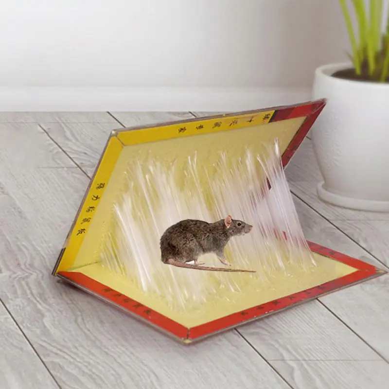 5Pcs Max Sticky Rat Glue Mice Traps Board Mouse Glue Boards Environmentally Catcher Repellents Pest Control Products