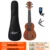 Aiersi full pack 21 inch ukelele красное дерево Сопрано геккон укулеле гитара музыкальные подарки инструмент 4 струнный Гавайский мини гитара