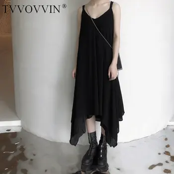 

korea Women Black Dress Fashion Irregular Elegant Goddess Fan 2020 Strapless Pleated Backless Thin Loose Dress New GCC3759