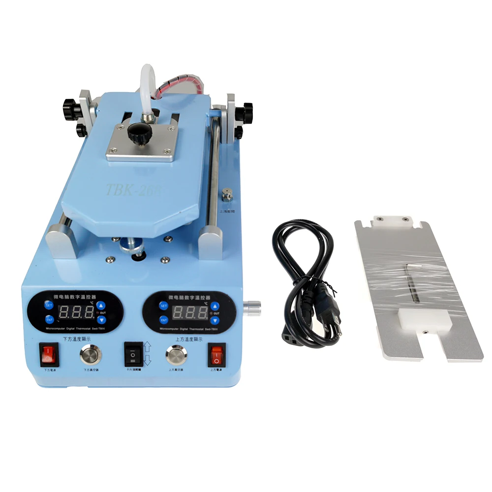 

Back Cover Separate Machine TBK 268 Automatic LCD Separator Machine For Flat Curved Screen 3 In 1 Touch Screen Separator Remove