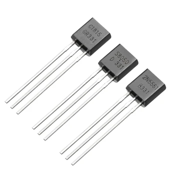

uxcell Plastic-Encapsulate Power TO-92 Transistor NPN for Product Development Experiments Maintenance and Production