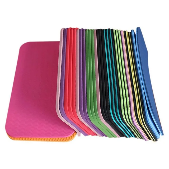 Portable Small Size Yoga Mat Eliminate Knee Elbow Pain Exercise Mats TPE Foam Knee Pad Cushion For Pilates Fitness Gym Sports 2