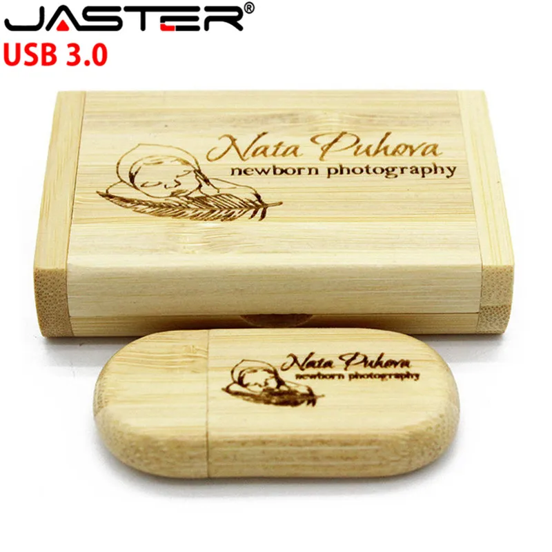 JASTER USB 3 0 индивидуальный Логотип Деревянный персональный Флешка 4 ГБ 8 16 32 usb флешка