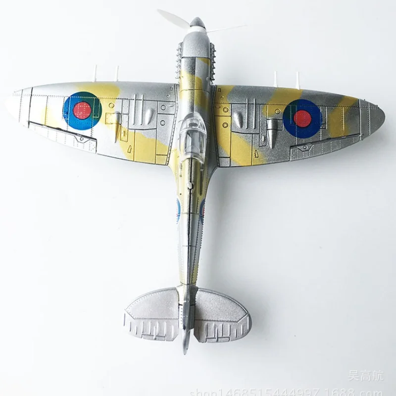 Детские игрушки для мальчиков 4D Spitfire RECEPT Fighter окрашенная версия 1:48 Военная Сборная модель самолета Обучающие игрушки случайный цвет