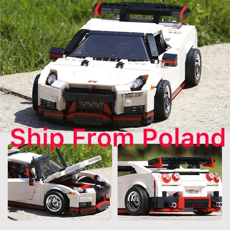Форма King 13104 серия креативных идей нисмо Ниссан GTR R35 совместимая техника Moc-20518