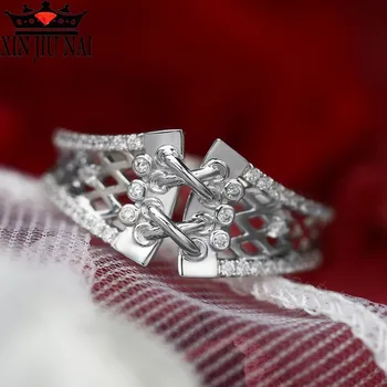 

Fashionable and exquisite women's jewelry, wedding Ring cubic zirconia, shiny waistband ring, wedding ring Festival gifts