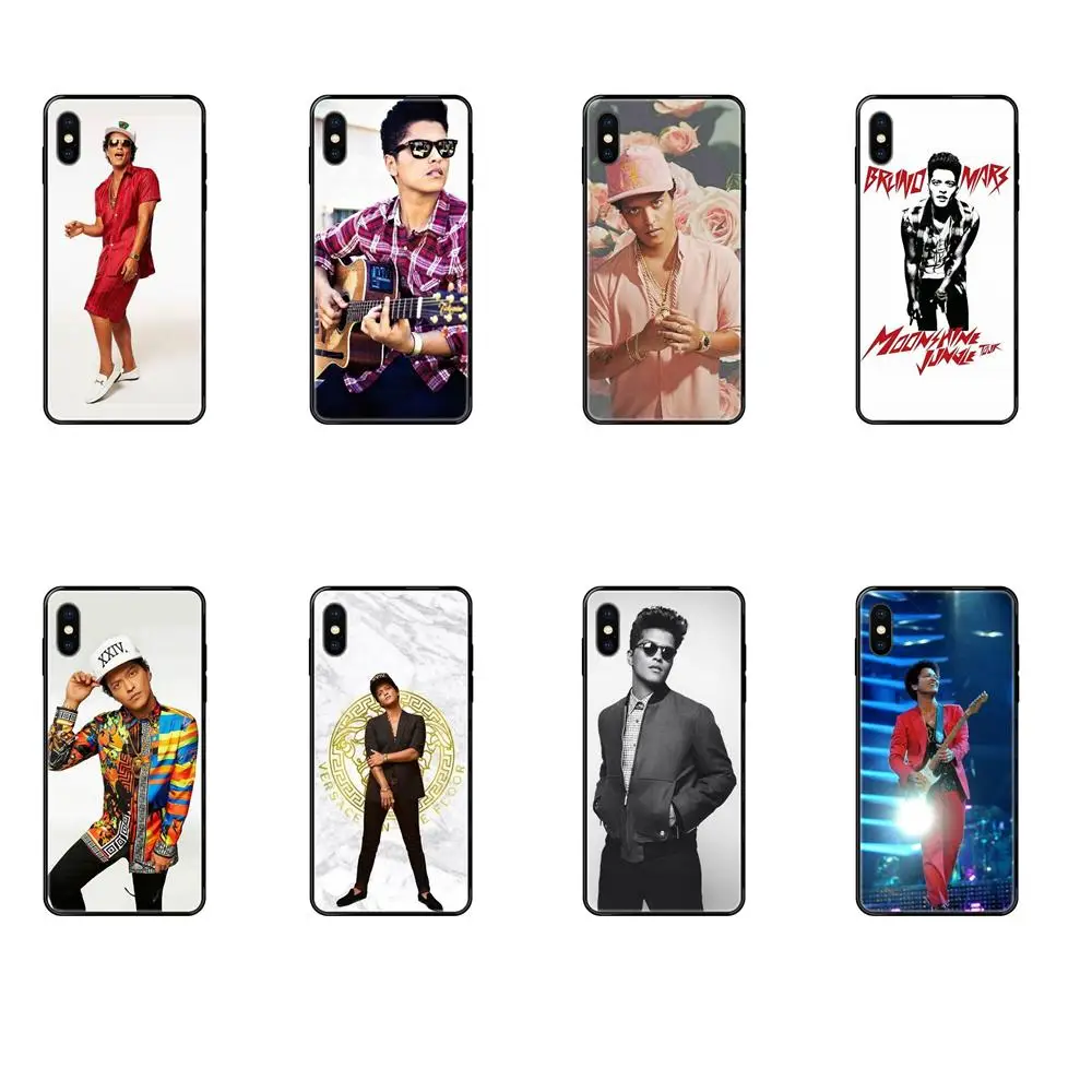 Bruno Mars картинка для Samsung Galaxy A5 A6 A7 A8 A10 A10S A20 A20S A20E A21S A30S A40 A50 A70 A71 A70E Роскошный
