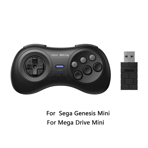 M30 2.4G Wireless Controller Gamepad for Sega Genesis Mini and Mega Drive Mini - Sega Genesis