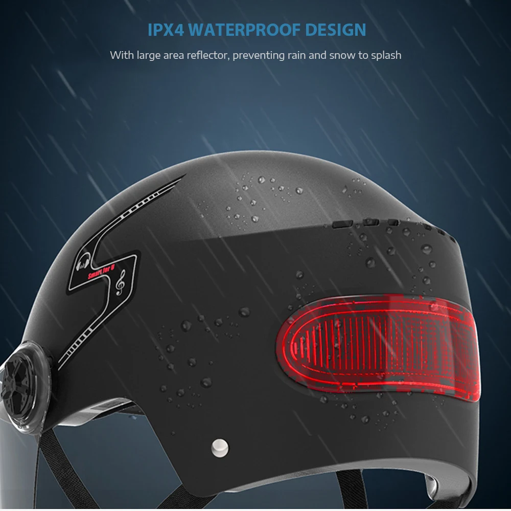 Smart4u E10 умный велосипедный мотоциклетный шлем Bluetooth электрический автомобиль автоматический велосипедный шлем оборудование для велоспорта защитная маска