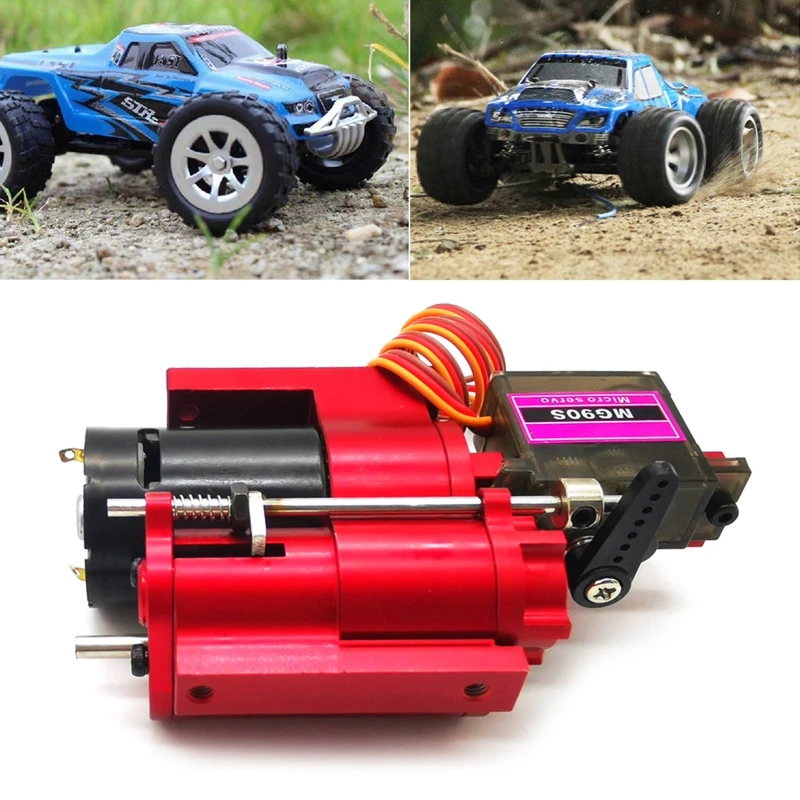 

Metal Gearbox Transmission Box Gear Box for remote Control Car RC Rock Crawler R7RB