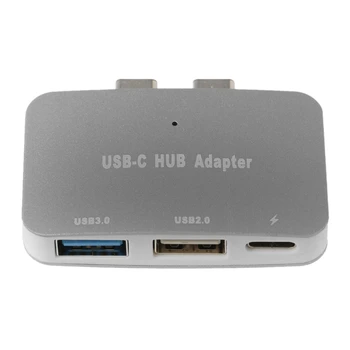 

Type C To USB 3.0 High Speed Hub Adapter With PD Port For MacBook Pro 13 15 inch 28GE
