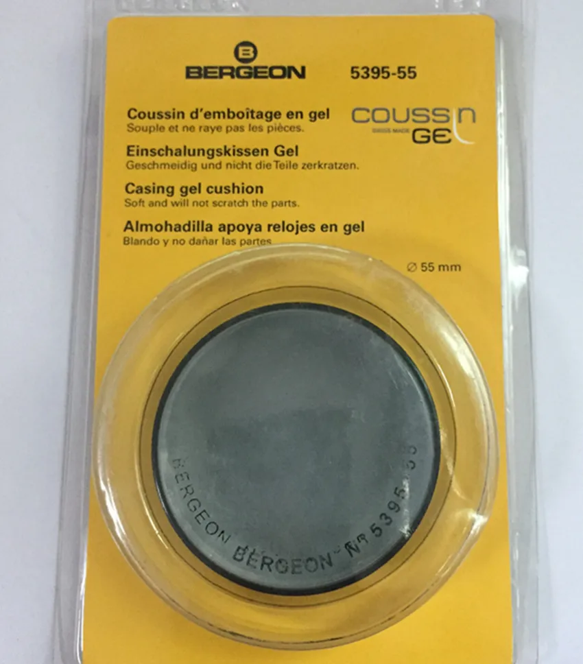 Bergeon 5395-55CM-75CM часы ювелирные изделия Корпус механизм гелевый корпус подушечка держатель инструмент для ремонта часов
