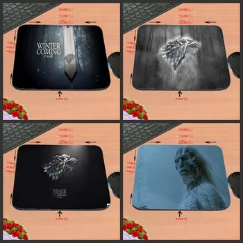 

2018 Winter is coming got Design Anti-slip Durable New Arrival Customized Rectangular Mouse Pad Computer PC Nice Gaming As Gift