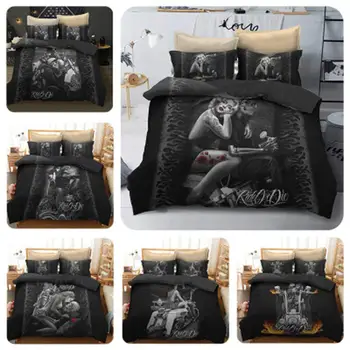 

3Pcs Bohemia Bedding Set 172x218cm/200x229cm/228X228cm/259X229cm Quilt Cover Lovers Comforter Bedding Sets