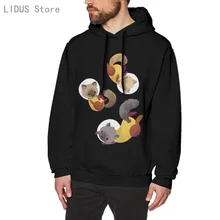 

Space Cats Hoodie Sweatshirts Harajuku Creativity Streetwear Hoodies