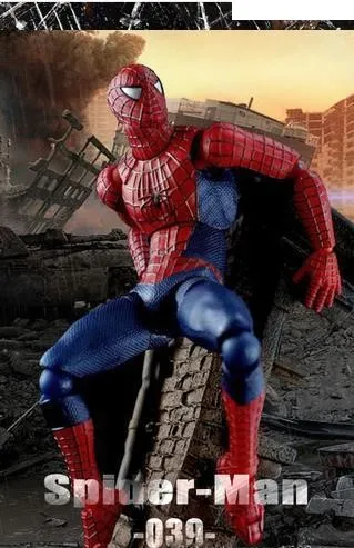 Marvel Avengers Spiderman 039 PVC figure statue spiderman action collectible model toy 15cm | Игрушки и хобби