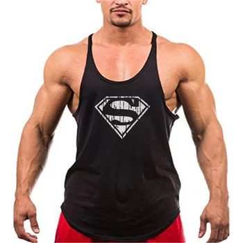 Palestra Muscle Fitness Training Running Vest abbigliamento canotta Mens Bodybuilding canottiere senza maniche moda allenamento canottiera