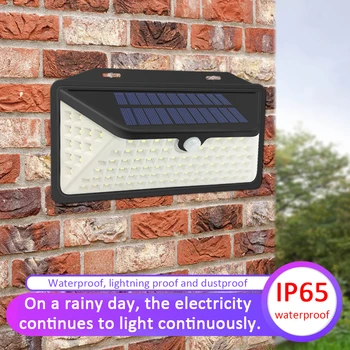 

102LED Solar Lights For Garden Decoration Outdoor Waterproof Induction Solar Light Garden Street Light Diamond Wall Lamp XNC