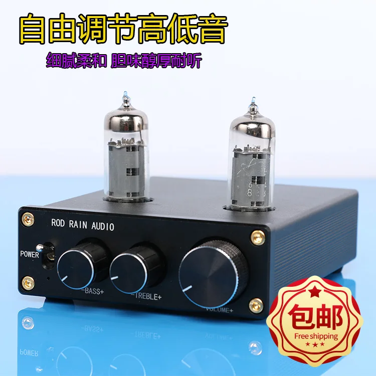 Трубчатый Hi-Fi усилитель жаропрочного желчности 6J5/6K4 ламповый регулировка