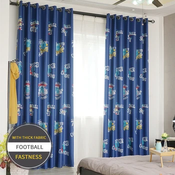 

Fashion Cartoon Blackout Curtains for Kids Child Bedroom Modern Window Curtains for Living Room Home Decor Treatments Drapes