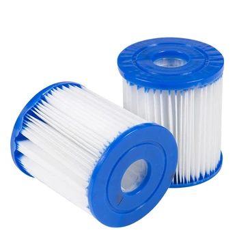 

1/2/3 Pcs Replacement Filter Cartridge Inflatable Swimming Pool Pump Easy Set Up Accessories