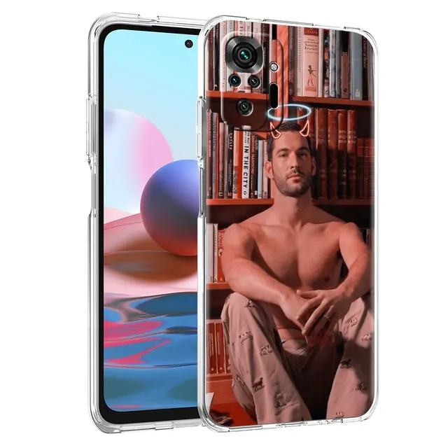 Silicone Cover For Xiaomi Redmi Note 10 9 Pro 9S 8 9C 7 8T 10S 9A 7A 8A K40 K20 Shockproof Soft Phone Case Lucifer TV Funda Capa PTTM-CLS02