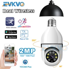 1080P E27 kamera PTZ kamera IP kamera WiFi Motion Auto Tracking 4X Zoom cyfrowy rozmowa dwukierunkowa kolorowy noktowizor kamera telewizji przemysłowej