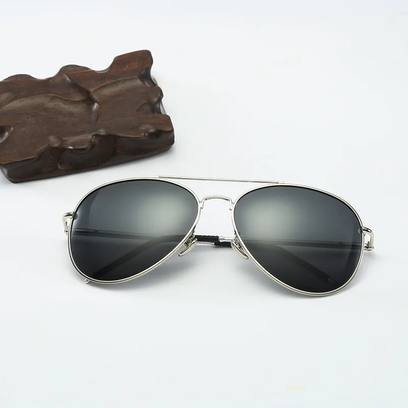 

New Style Retro Double Beam Glasses Men's Sun Glasses Fashion Driving Sunglasses Cool Driver Aviator Sunglasses Wholesale