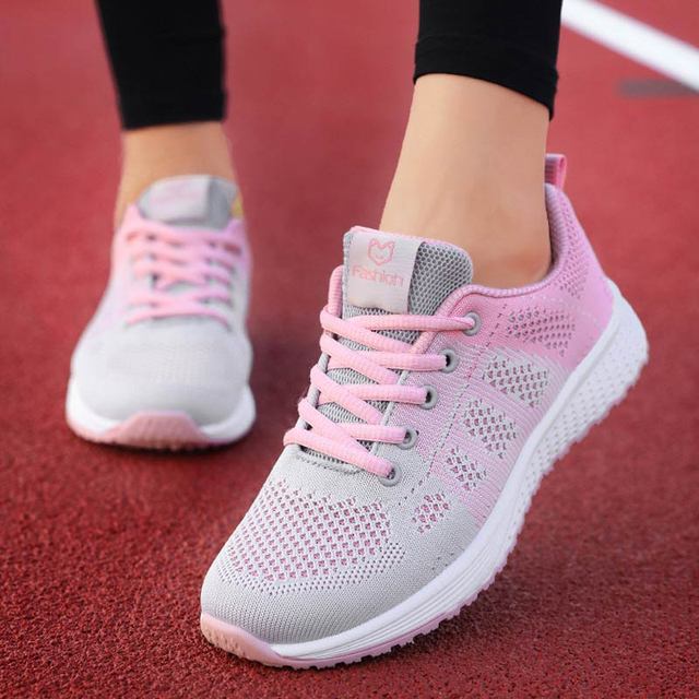 loafer women sneakers 2022 fashion breathable lace up flats shoes casual shoes woman sneakers Frauen Turnschuhe