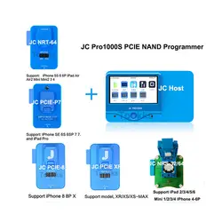 JC Pro1000S Мути функция JC P7 NAND Программист PCIE SN чтение и запись для iphone 6S 6SP 7 7 P Обновление памяти iPad Pro ошибка удалить