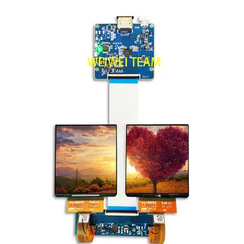 

Wisecoco 3.8 inch micro oled amoled LCD screen IPS display with MIPI controller board for diy VR HMD H381DLN01.2