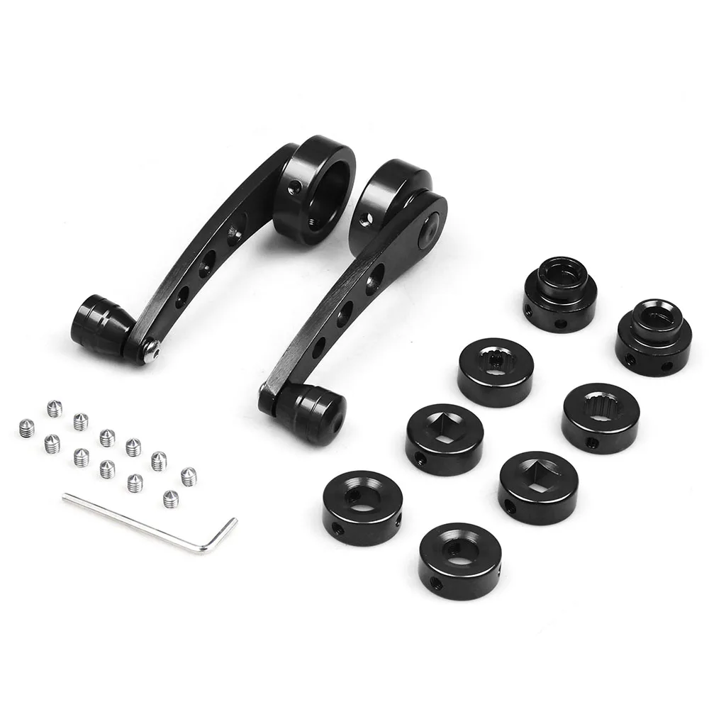 Premium Aluminum Alloy Car Window Crank Handle Replacement Accessory