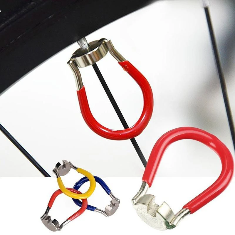 Bicycle Spoke Adjustment Wrench Bicycle Puller Spoke Wire Cap Adjustment Tool Disassembly Repair